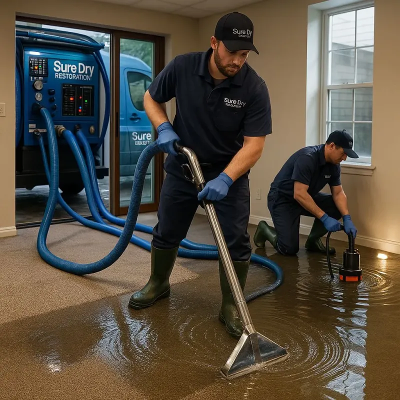 Water Extraction and Removal process in Garden Grove, CA